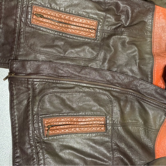 Vintage Miss Sixty Leather Jacket • Y2K Italian Moto Café Racer • Made in Italy - Picture 4 of 11